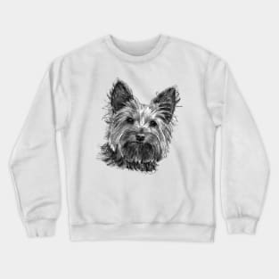 Yorkshire Terrier dog Crewneck Sweatshirt